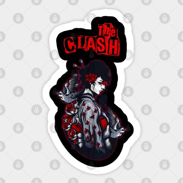 the clash cut the crap Sticker by Virtue in the Wasteland Podcast